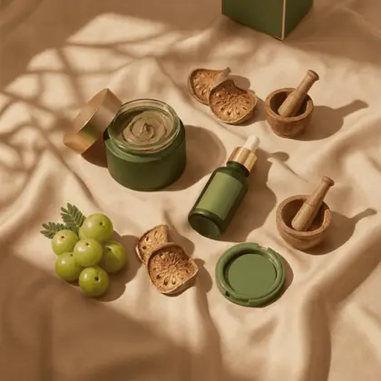 Ayurveda products — a category GSB India places in the Indian market