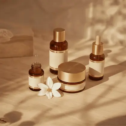 Skincare products — a category GSB India places in the Indian market